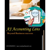 AJ ACCOUNTING LENS logo - Similar company to Vfs - Velankanni Financial Services