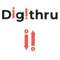 Digithru logo - Similar company to Luett. Designagentur Für Marken Mit Profil.