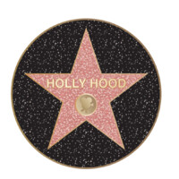 HollyHood Hoodies logo - Similar company to Rainbow Raincoat