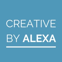 Creative By Alexa logo - Similar company to Kleinmaus / Graphic Design Atelier