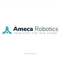 Ameca Robotics logo - Similar company to Vertex Dynamix