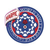 Harpic World Toilet College logo - Similar company to Horlicks Ad