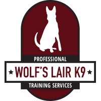 Wolf's Lair K9 logo - Similar company to Kitty Bees