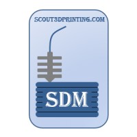Scout Design & MFG (Scout 3D Printing) (SDM) logo - Similar company to Cad Design 3D & 2D