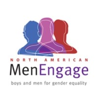 North American MenEngage Network (NAMEN) logo - Similar company to Nodos. Spaces For Reflection On Masculinities
