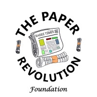 The Paper Revolution Foundation logo - Similar company to Heritage Foundation - Gujarat -India