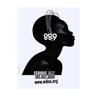 88.9FM WDNA logo - Similar company to Natives Media