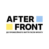 After Front: Back from the front to the laboring life logo - Similar company to Evident Media