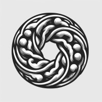 p(doom) logo - Similar company to Coding For Society