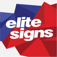 Elite Signs logo - Similar company to Cubed Creative