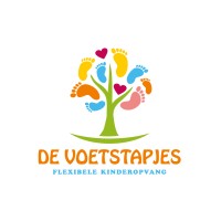 Children's daycare De Voetstapjes (foot steps) logo - Similar company to Dak Kindercentra