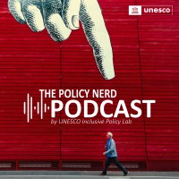 The Policy Nerd podcast, by UNESCO logo - Similar company to Brics Entertainment