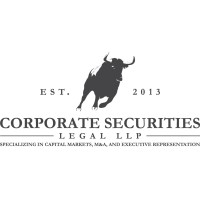 Corporate Securities Legal LLP logo - Similar company to Exo. Solutions