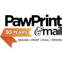 Paw Print & Mail logo - Similar company to Varsity Graphics