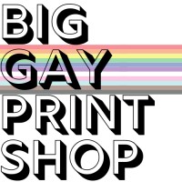 Big Gay Print Shop logo - Similar company to Big Gay Smiles Dental