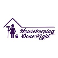 Housekeeping Done Right logo - Similar company to Jkah - Outsourced Housekeeping Solutions
