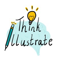 Thinkillustrate logo - Similar company to Lizard Brain