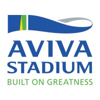 Aviva Stadium logo - Similar company to Rail Link