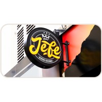 Jefe burger logo - Similar company to Snackbar Hans