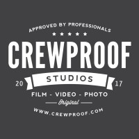 Crewproof Studios logo - Similar company to Mamascreen | Film • Animation • Visual Effects