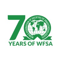WFSA (World Federation of Societies of Anaesthesiologists) logo - Similar company to International Anesthesia And Critical Care Conference