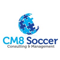 CM8 Soccer logo - Similar company to World Sport Action