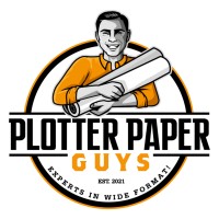 Plotter Paper Guys logo - Similar company to Visual Cue