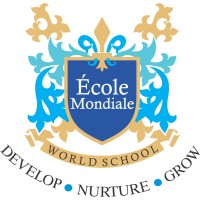École Mondiale World School logo - Similar company to Adar Learning Pvt. Ltd.