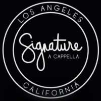 Signature A Cappella logo - Similar company to Scattertones A Cappella