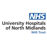University Hospitals of North Midlands NHS Trust logo - Similar company to Mpft Digital (Nhs)