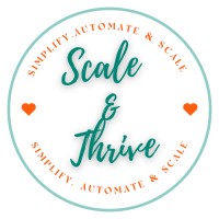 Scale and Thrive logo - Similar company to Scale Resiliently - Thrive Coaching & Consulting
