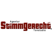Agentur Stimmgerecht oHG logo - Similar company to Tonstudio Omniaudio