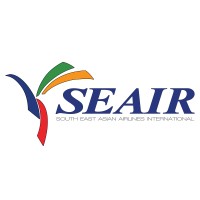 South East Asian Airlines International (SEAIR) logo - Similar company to Skyjet Airlines (Magnum Air Skyjet Inc.)