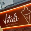 Vitali Gelato logo - Similar company to Bono Surf Dog