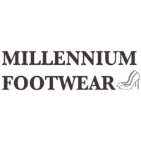 Millennium Footwear logo - Similar company to Me Too Shoes / Mark Tucker Inc