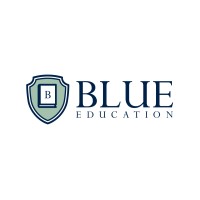 Blue Education logo - Similar company to Doxa