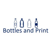 Bottles and Print logo - Similar company to Gate 11 Distillery