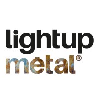 Light Up Metal logo - Similar company to Presticolor