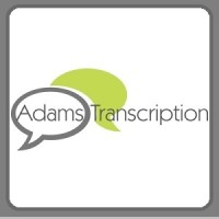 Adams Transcription logo - Similar company to Softscript-It