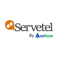Servetel (by Acefone) logo - Similar company to Cloudconnect Communications Pvt. Ltd.
