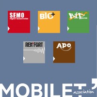 Association Mobilet' logo - Similar company to Ôkami