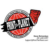 Print the Planet logo - Similar company to Dupli Apparel