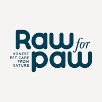 Raw for Paw logo - Similar company to Rauh! By Nutriment