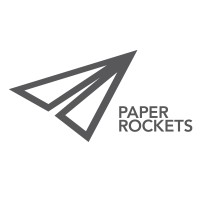 Paper Rockets logo - Similar company to Paper Rocket