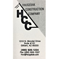 Haugebak Construction Company, Inc.