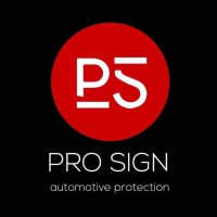 Pro sign automotive protection logo - Similar company to Protect Me