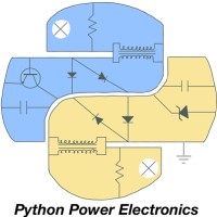 Python Power Electronics logo - Similar company to Plexim