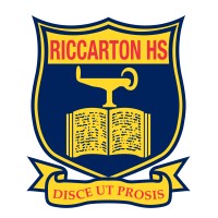 Riccarton High School logo - Similar company to Whitebaitmedia