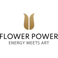 Flower Power logo - Similar company to Harmony Turbines