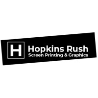 HopkinsRush Screen printing and Graphics logo - Similar company to School Gear Zone
